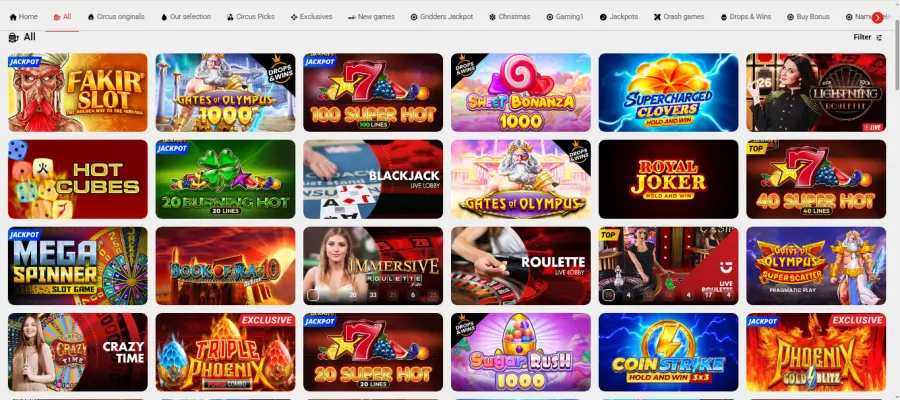 Circus casino
